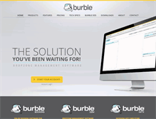 Tablet Screenshot of burblesoftware.com
